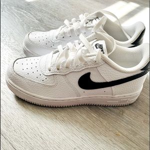Boys size 2 white and black forces